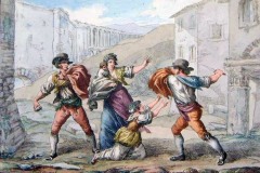 Lite di trasteverini