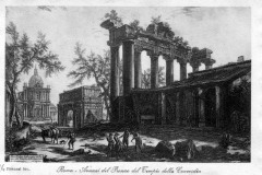 AVANZI DEL PRONAO DEL TEMPIO DELLA CONCORDIA