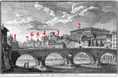 FIANCO DELLA STRADA GIULIA DALLA PARTE DEL TEVERE