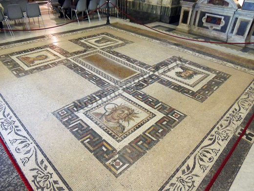 mosaico a s.paolo alle tre fontane