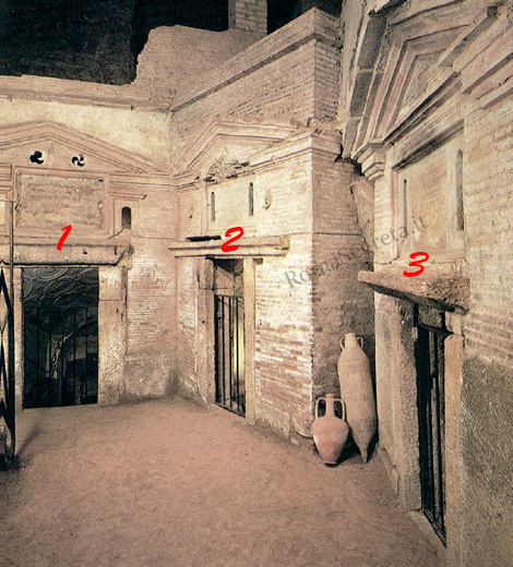 piazzola delle catacombe di s.sebastiano