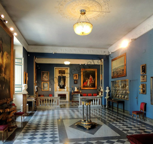 sala del museo napoleonico