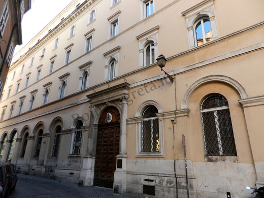 pontificio seminario francese a piazza di s.chiara