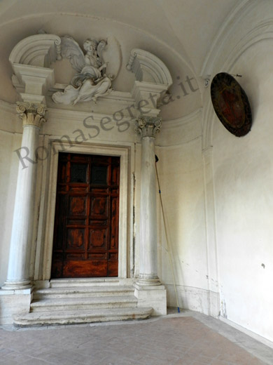 portale del convento di s.alessio