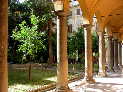 chiostro di s.andrea delle fratte