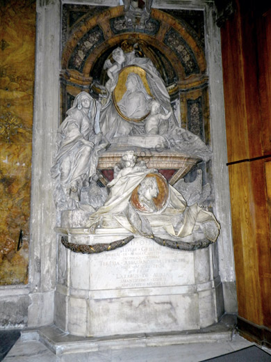 monumento funebre di livia del grillo