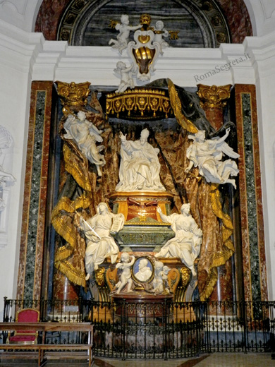 monumento funebre di gregorio XV a s.ignazio