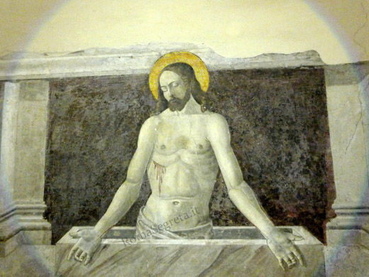 cristo nel sepolcro di antoniazzo romano