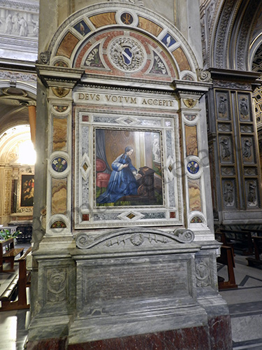 monumento funebre di josephine di nedonchel-choiseul