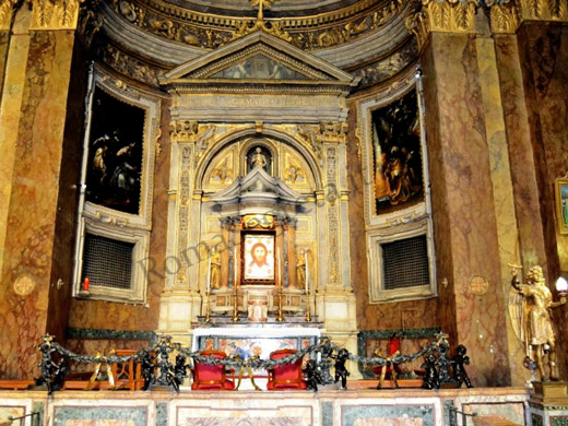 altare di s.silvestro in capite