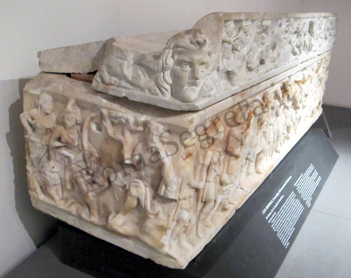 sarcofago della mummia di grottarossa