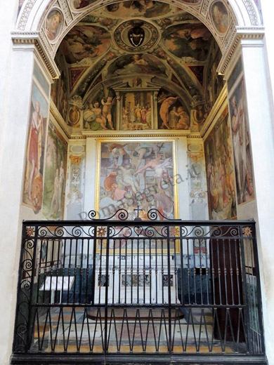 la deposizione nella chiesa di trinità dei monti