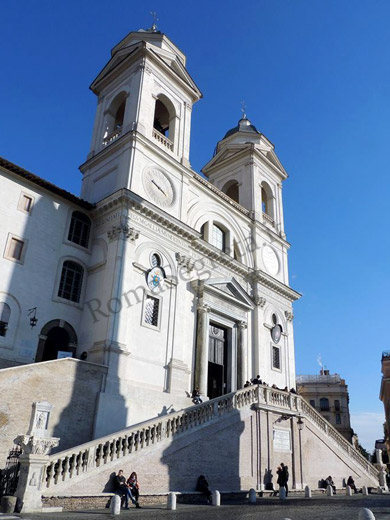 chiesa della ss.trinità dei monti