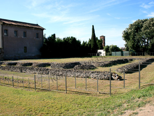 podio del tempio di eliogabalo