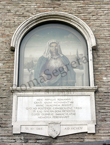 madonnella sulla torre dei pierleoni