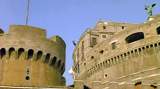 tosca si getta da castel sant'angelo