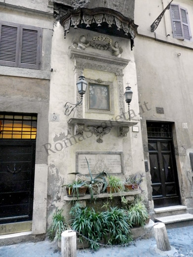 madonna del rosario a via dell'arco della ciambella