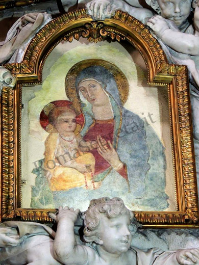 madonna dei miracoli nella chiesa di s.giacomo in augusta