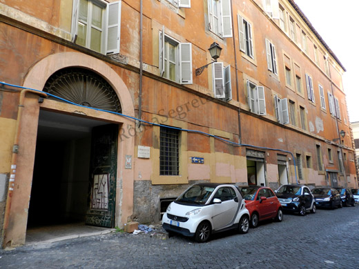 ospizio dei mendicanti a via delle zoccolette