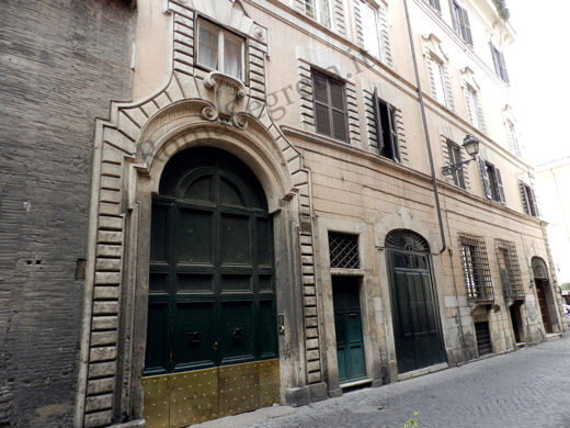 palazzo bossi a via di monserrato