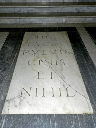 tomba del cardinale antonio barberini