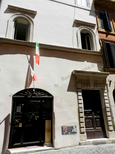 casa pallini a vicolo della palomba