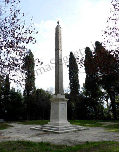 obelisco a villa celimontana