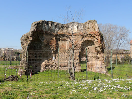 aula absidata di villa gordiani