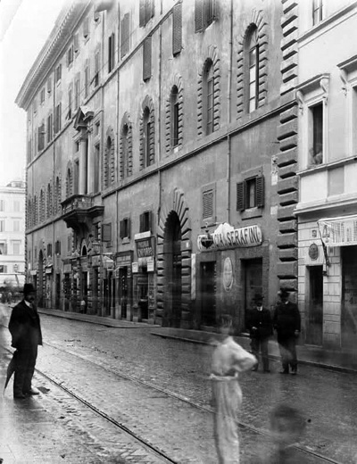 palazzo dei convertendi su borgo nuovo