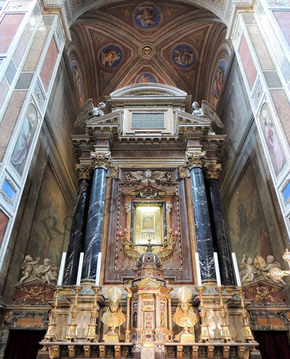 altare maggiore di s.agostino