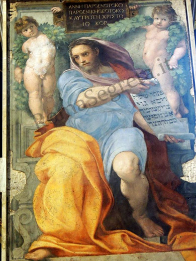 affresco di raffaello a s.agostino