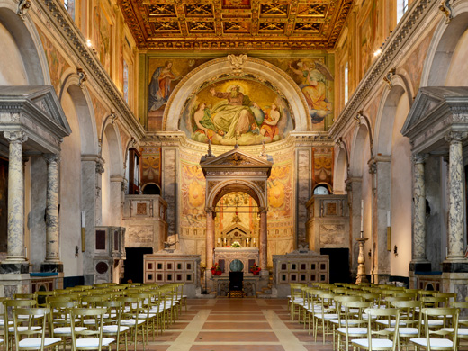 interno di s.cesareo de appia