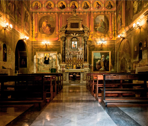 Church of San Cosimato - Rome - Italy