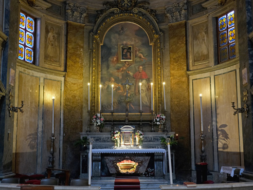 altare di santa dorotea