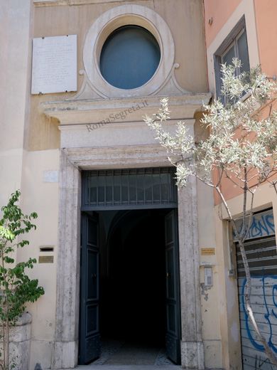 portale di santa dorotea su via di s.dorotea