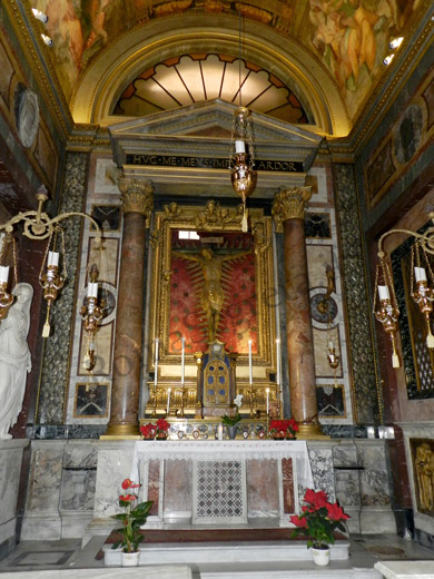cappella del crocifisso a s.marcello