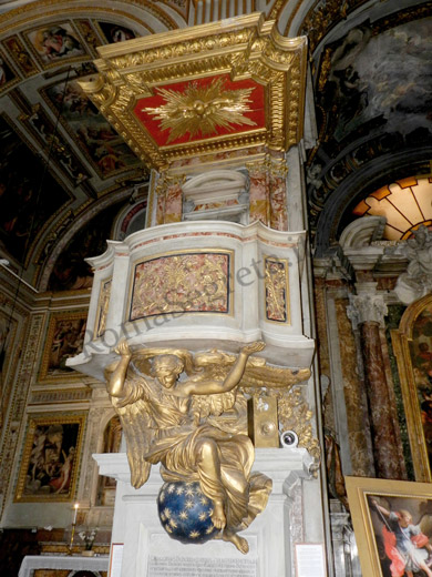 pulpito di carlo torriani a s.marcello