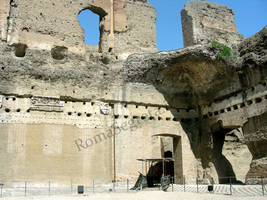 palestra delle terme di caracalla