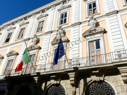 facciata di palazzo corsini su via della lungara