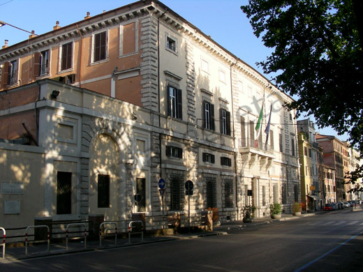 palazzo salviati a via della lungara