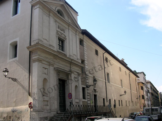 santa maria delle scalette a via della lungara