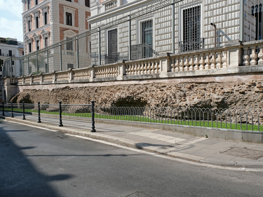 ninfeo degli horti sallustiani a via lucullo