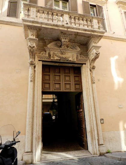 portale di palazzo cerri