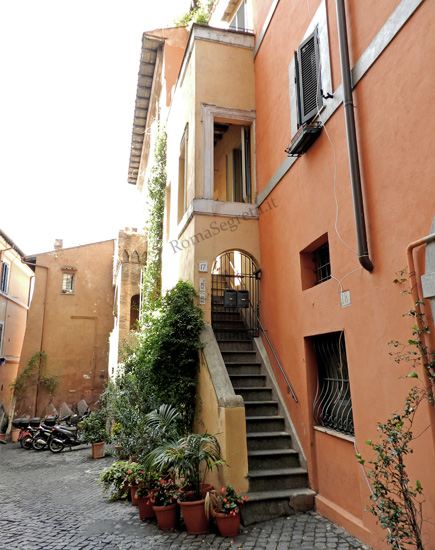 casa a vicolo dell'atleta