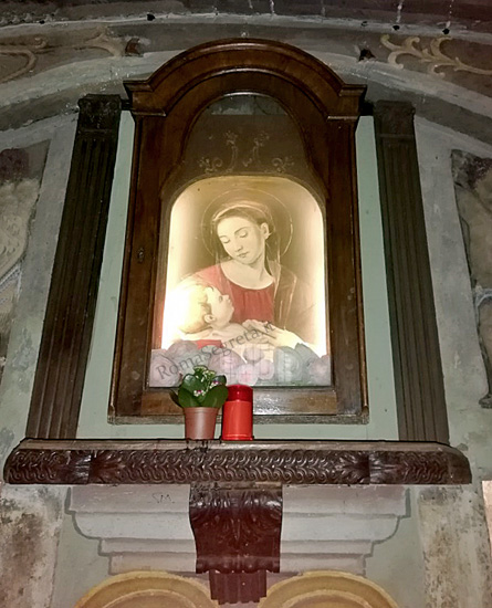 copia della madonna della divina provvidenza