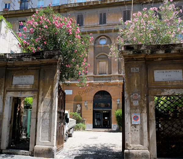 palazzo patrizi naro a via margutta