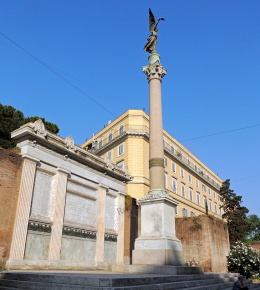 colonna presso la breccia di porta pia