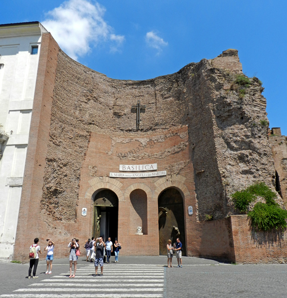 santa maria degli angeli a piazza della repubblica