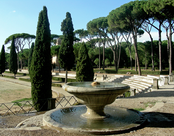 fontana dei pupazzi a villa borghese