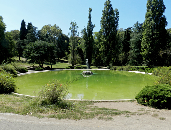 fontana rotonda a villa borghese